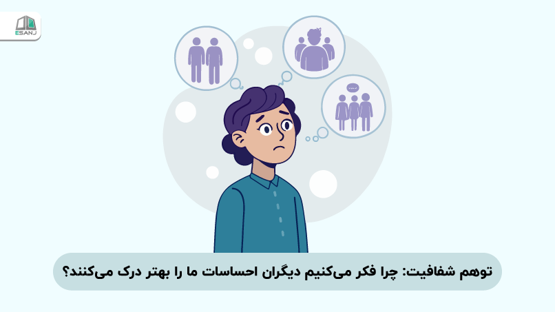 توهم شفافیت: چرا فکر می‌کنیم دیگران احساسات ما را بهتر درک می‌کنند؟
