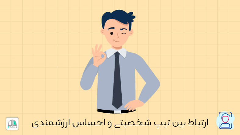 ارتباط بین تیپ شخصیت MBTI و احساس ارزشمندی